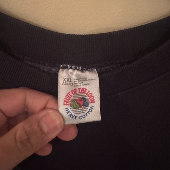 Vintage 90s Mortal Kombat Sweatshirt Fruit of the loom Tag Heavy Cotton USA Made - Picture 4 of 13